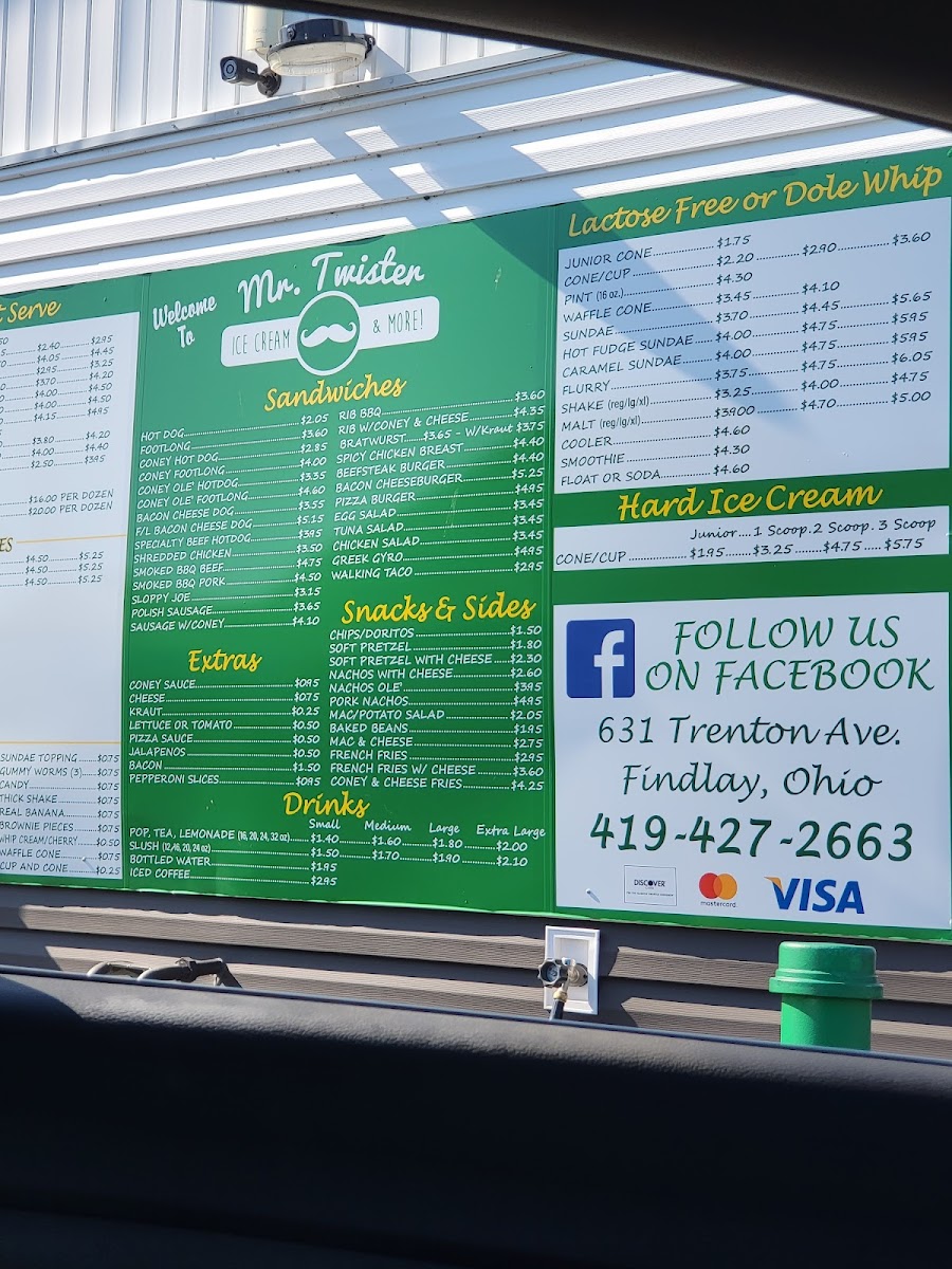 Mr. Twister Menu - Image 3